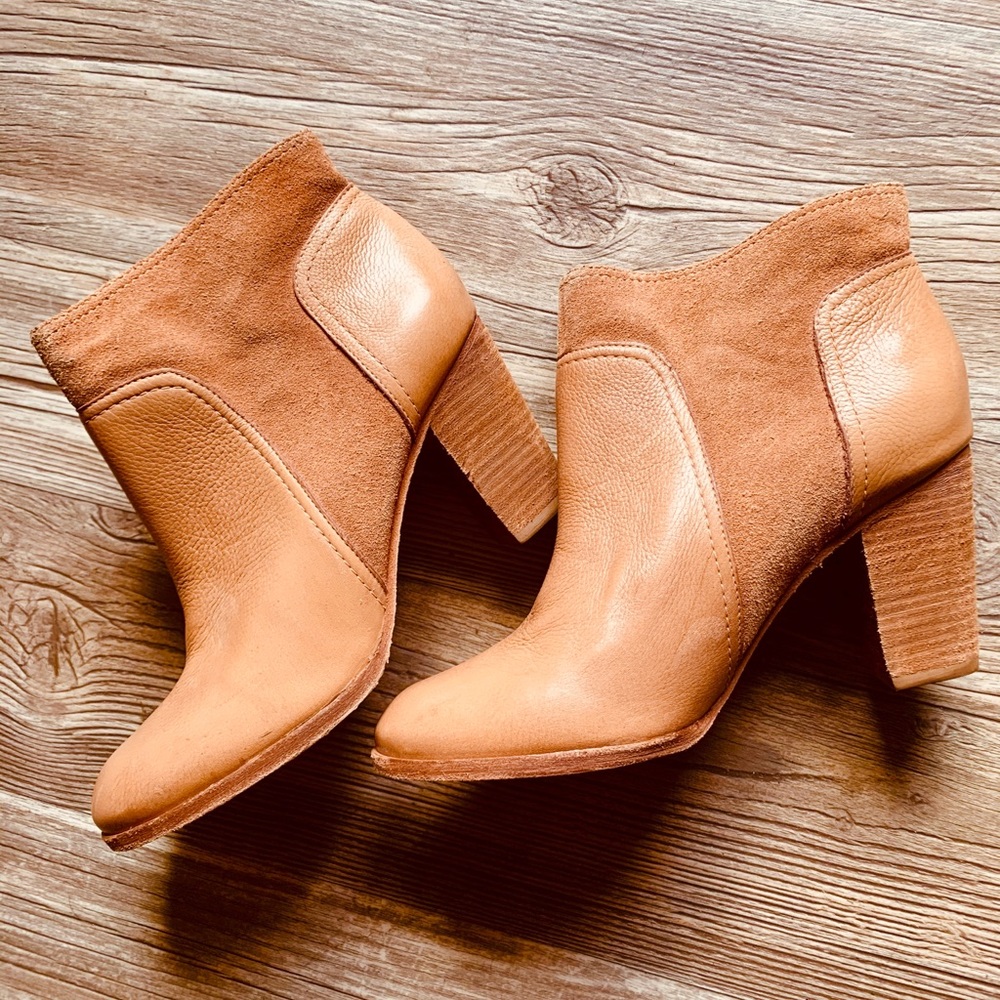 Kate Spade Tan Booties